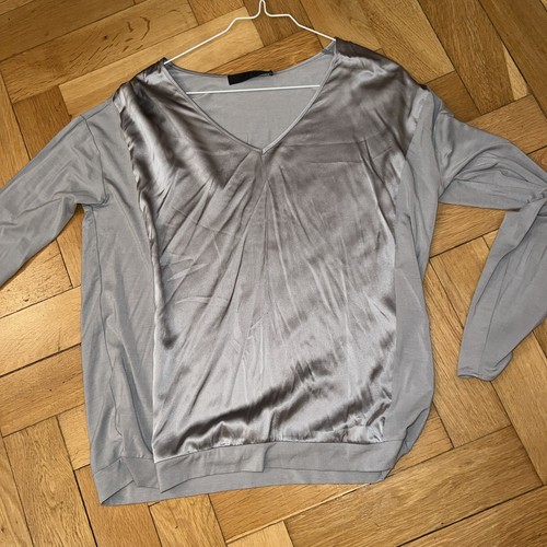 Hellgraues seidenshirt vonffc - hellgraues,