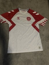 Dänemark Fußballtrikot 2022 Heimtrikot Hummel Größe L NEUWERTIG