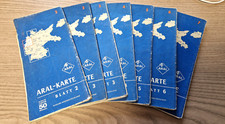 7 Stück  - ARAL-Karte - Ausgabe Westdeutschland - schätze Ende 60er Jahre