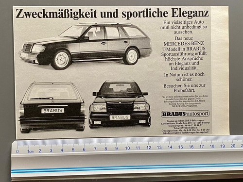 Brabus autosport mercedes - mercedes, w124