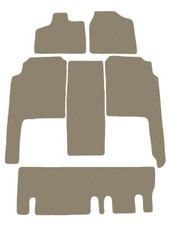 Dunkelbeige Fußmatten
