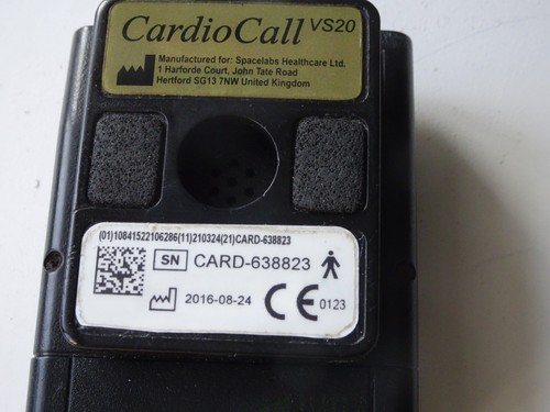 Spacelabs cardiocall vs20 - cardiocall,