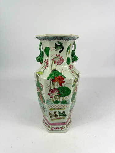 Antike vase asiatika pfauen - antike,