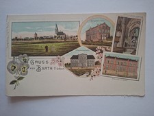 Litho gruss aus barth - ak,