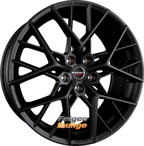 Borbet black matt 8x19 - 4x,