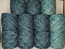 2500 gr Petrol Decke GARNPAKET