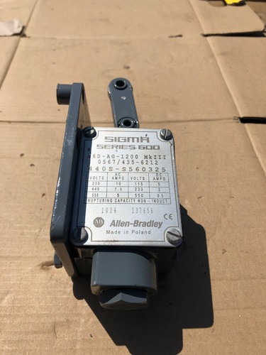 Allen bradley sigma serie 600 - sigma,
