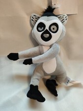 C&A Lemur Affe grau Stofftier