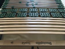 Marken-Lattenrost (Dunlopillo TopFit) verstellbar 100cmX200cm wie Neu(ohne Bett)