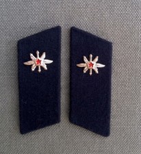 Kragenspiegel mit Auflage