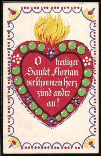 Ansichtskarte heiliger sankt - o,