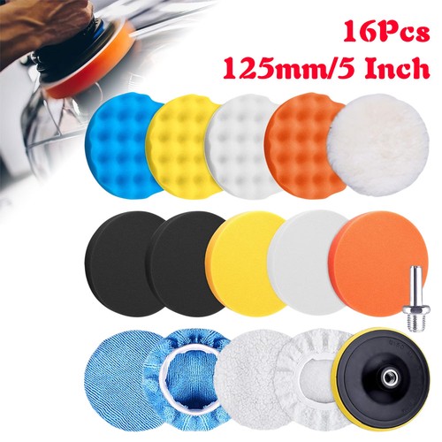 Tlg 125mm polierpads - 125mm, set