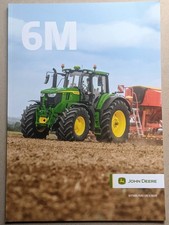 JOHN DEERE 6M 250 240 230 220 200 185 165 Traktoren Prospekt Bulldog Schlepper