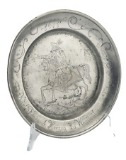 Historismus Zinnteller Karl