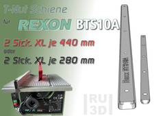 T-Nut Schiene, Gleitschiene f