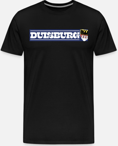 Duisburg shirt fußball - t-shirt,