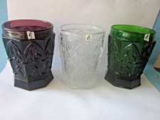 42670-1 3x Pressglas Becher