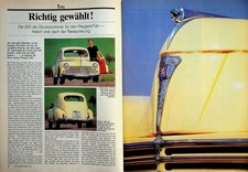 Oldtimer Praxis 1318) Peugeot 203 Restaurierung - ein interessanter Bericht auf