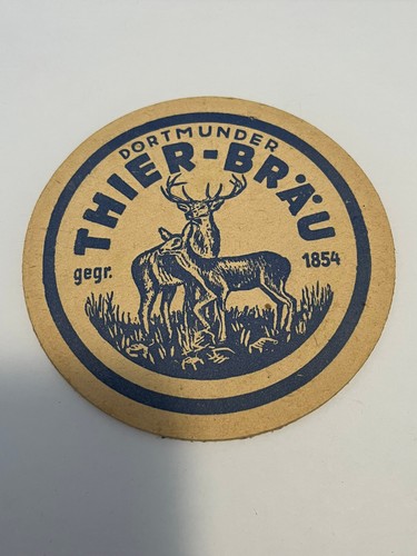 Alter bierdeckel thier bräu - thier,