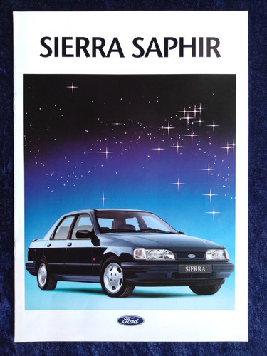 Ford sierra saphir prospekt - saphir,