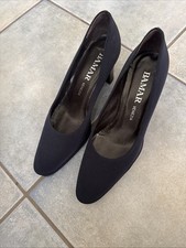 Bamar Venezia Damen Pumps high heels in Gr 36,5 blau Schuhe Leder Made In Italy