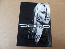 DORO PESCH signed Autogramm