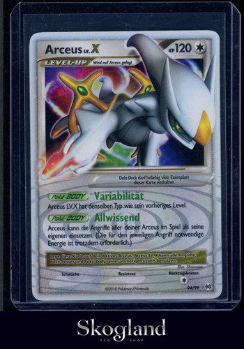 2010 pokemon arceus - 2010, x