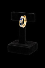 Herren saphir huggie - saphir,
