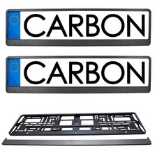 Kennzeichenhalter CARBON