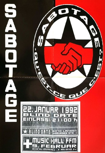 Sabotage 1992 frankfurt - sabotage,