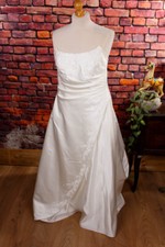 Trägerloses brautkleid - trägerloses,