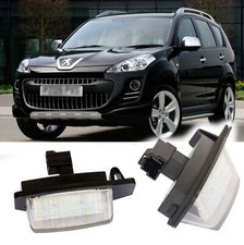 2x LED Kennzeichenleuchte