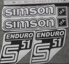 Simson,S51,Enduro,IFA,Aufklebe