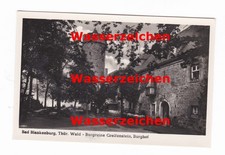Ak Bad Blankenburg - Burghof, Burgruine Greifenstein, Kreis Saalfeld Rudolstadt