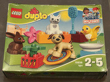 LEGO Duplo 10870 Tiere auf Dem Bauernhof - Katze, Ferkel, Huhn