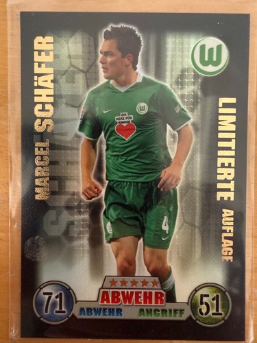 Match attax marcel - match, 08/09