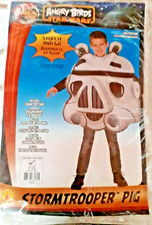 Angry Birds Star Wars Stormtrooper Pig Kinder Kostüm Fasching