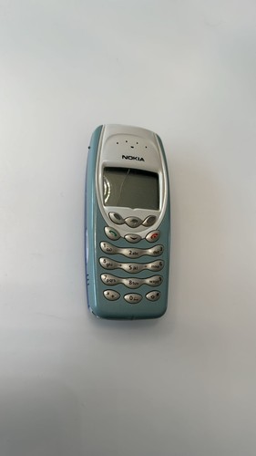 Nokia 3410 weiß - -, weiß/blau