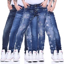 Jewelly Damen Jeans Baggy