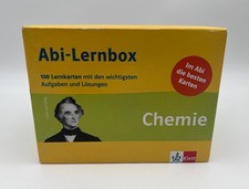 Abi-Lernbox Chemie Klett | 100 Lernkarten | Abitur Vorbereitung | vollständig