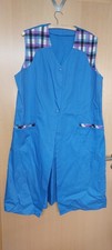 Damen Arbeitskittel hellblau  Gr. 58 (geschätzt)  RB 62cm 