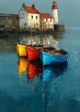 Ruderboot hafen - ruderboot,