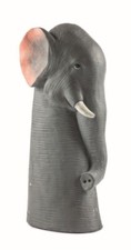 [ Elefantenkopf ] aus Gips H