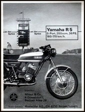 Yamaha R 5, originale Werbung