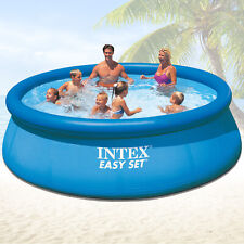 Intex Easy Set Pool 366x76 cm Quick-Up Pool Luftringpool Kinderpool Gartenpool