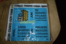 Original DDR Kalendertuch 1970