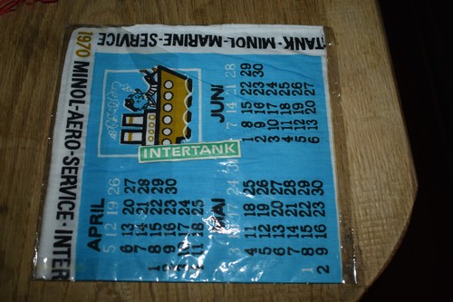 Original ddr kalendertuch 1970 - ddr,