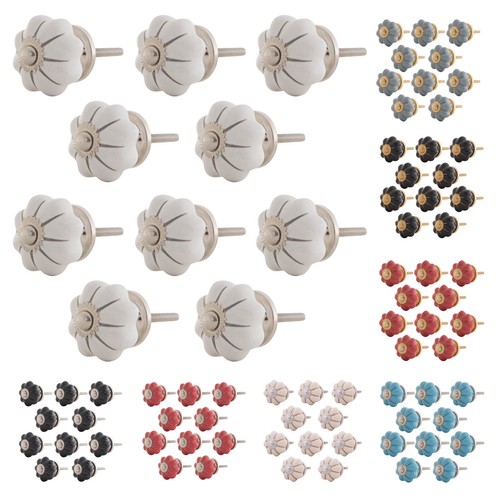 Set möbelknöpfe weiß - set,