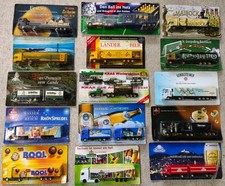 Werbetrucks Minitrucks Sammeltrucks Biertrucks Konvolut ca. 70 Stück in OVP #118