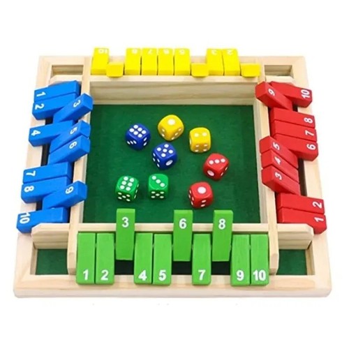 Spieler shut the box - 4-spieler,